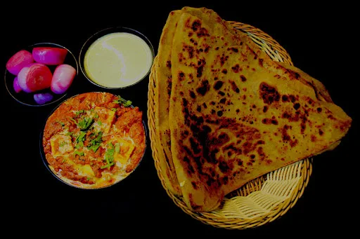 Paneer Lababdar [300ml] With 2 Tawa Tringular Paratha