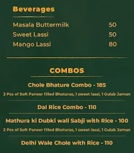 Gopal Jee Cafe menu 3