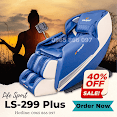 [Sale] Ghế Massage Toàn Thân Lifesport Ls - 299Plus Con Lăn 4D Di Chuyển Đa Năng Cao Cấp, Đạt Chuẩn Iso Massage Sâu Tại Các Vùng Chuyên Biệt, Máy Massage Toàn Thân Đa Năng Chức Năng Dò Tìm Huyệt Đạo, Điều Khiển Giọng Nói, Màn Hình Cảm Ứng