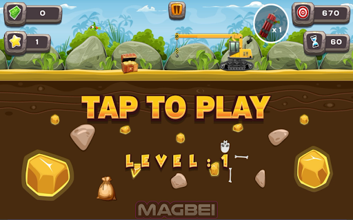 Gold Miner Game - Runs Offline