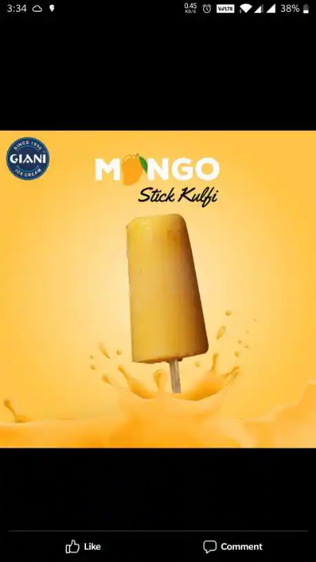 Mango Stick Kulfi [50 Grams]