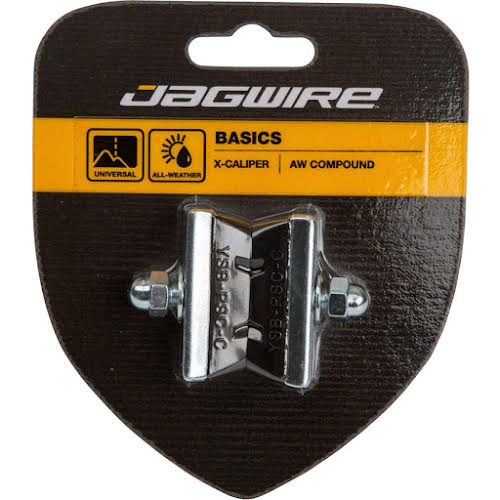 Jagwire Basics X-Caliper Brake Pads - Threaded, Pair