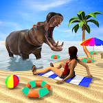 Cover Image of Baixar Hungry Hippo Attack: Survival Simulator 1.3 APK