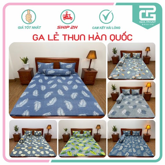 [ Link 1 ] Ga Giường Lẻ Thun Lạnh Hàn Quốc ( Không Áo Gối, Đủ Kích Thước)