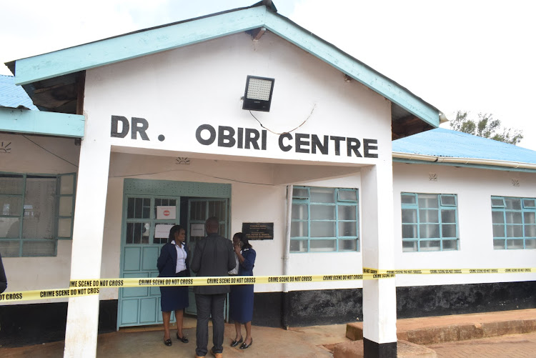 An isolation center for Covid 19 at the Meru Level Five Hospital