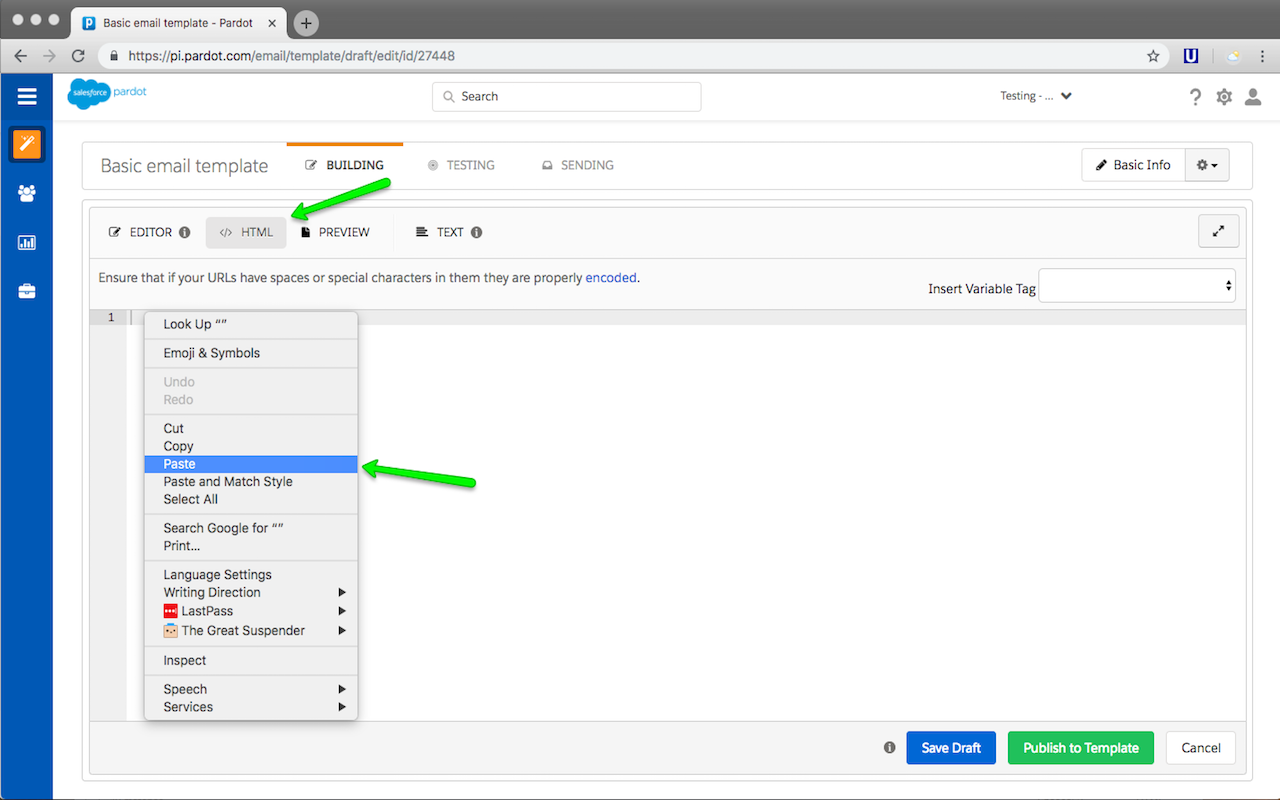 Automatically add UTMs to Pardot email URLs Preview image 3