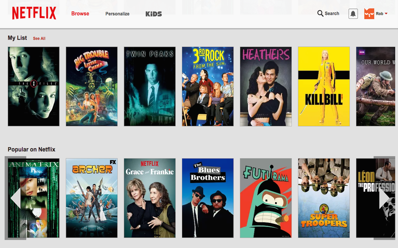 Netflix Jump Scroll Preview image 2