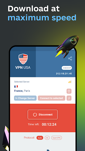 Screenshot USA VPN - Get USA IP