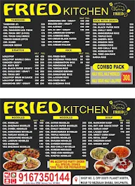 Fried Kitchen menu 5