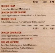 Domino's Pizza menu 1