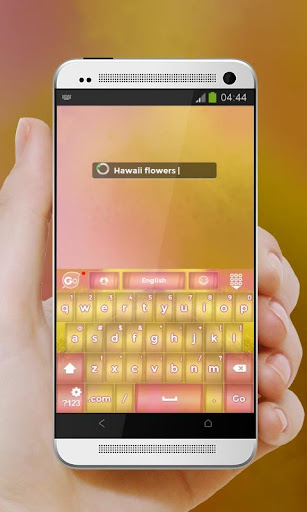 免費下載個人化APP|Hawaii flowers GO Keyboard app開箱文|APP開箱王