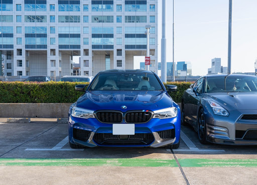 M5 F90の左斜め前写真展 フジテレビ プチオフ会 M5 Competitionに関するカスタム メンテナンスの投稿画像 車のカスタム情報はcartune