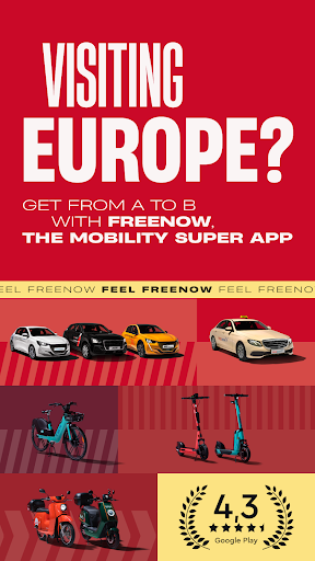 Screenshot FREENOW - Mobility Super App