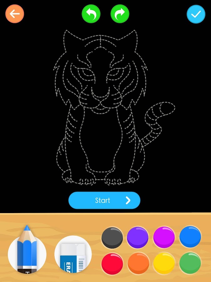 Learn to draw Glow Zoo - Android Apps on Google Play