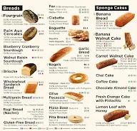 The Baker's Dozen menu 1