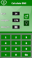 BMI Calculator Screenshot