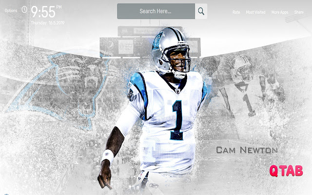 NFL Cam Newton Wallpapers HD Theme