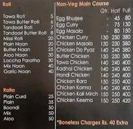 Tau Ka Dhaba menu 2