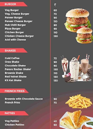 First heaven cafe menu 3