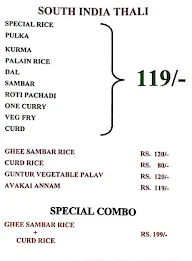 Ruchi Currys menu 6