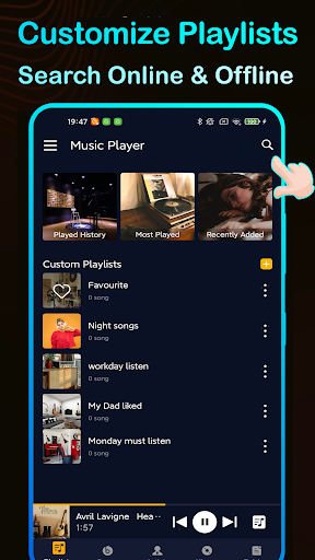 Screenshot Play Music -Offline Mp3 Player