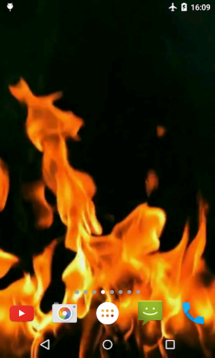 Screenshot Fire Video Live Wallpaper