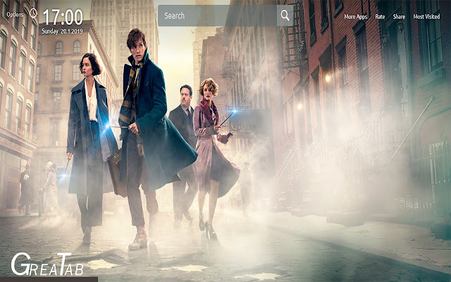 Fantastic Beasts Wallpapers New Tab|GreaTab