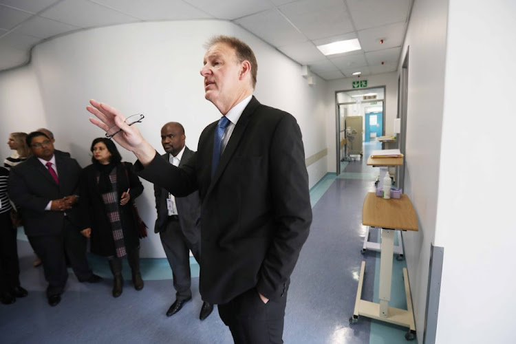 Head of the Red Cross Children's Hospital oncology-haematology unit, Professor Alan Davidson.