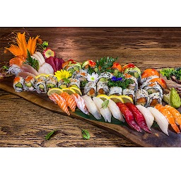 Maki, Sushi & Sashimi Platter B (50 Pieces)