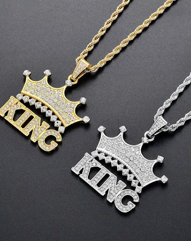 Crown pendant jewelry - 1