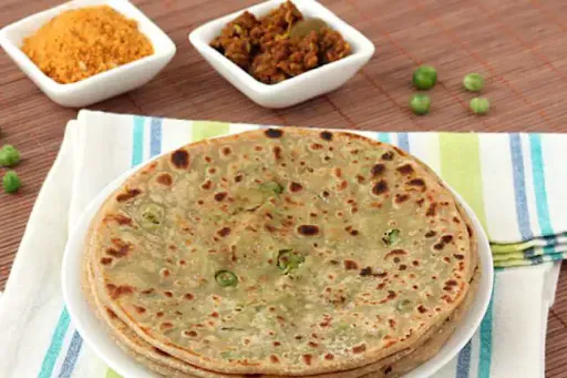 2 Matar Paratha