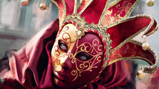 Masquerade. Venice masks