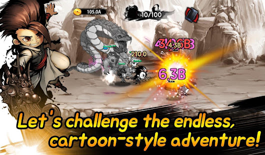 Cartoon Dungeon VIP : Age of cartoon 1.0.91 APK + Мод (Unlimited money) за Android