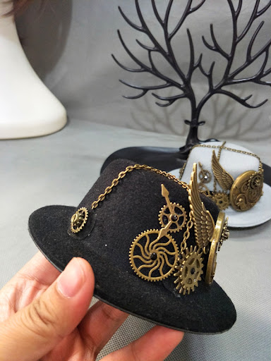 Title 7, Steampunk Party Show Decoration Hat, Retro Loli...