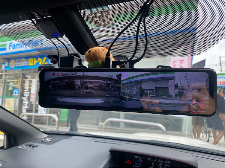 WRX STIの梅雨明け・DIY・電子ミラーに関するカスタム事例の投稿画像1枚目