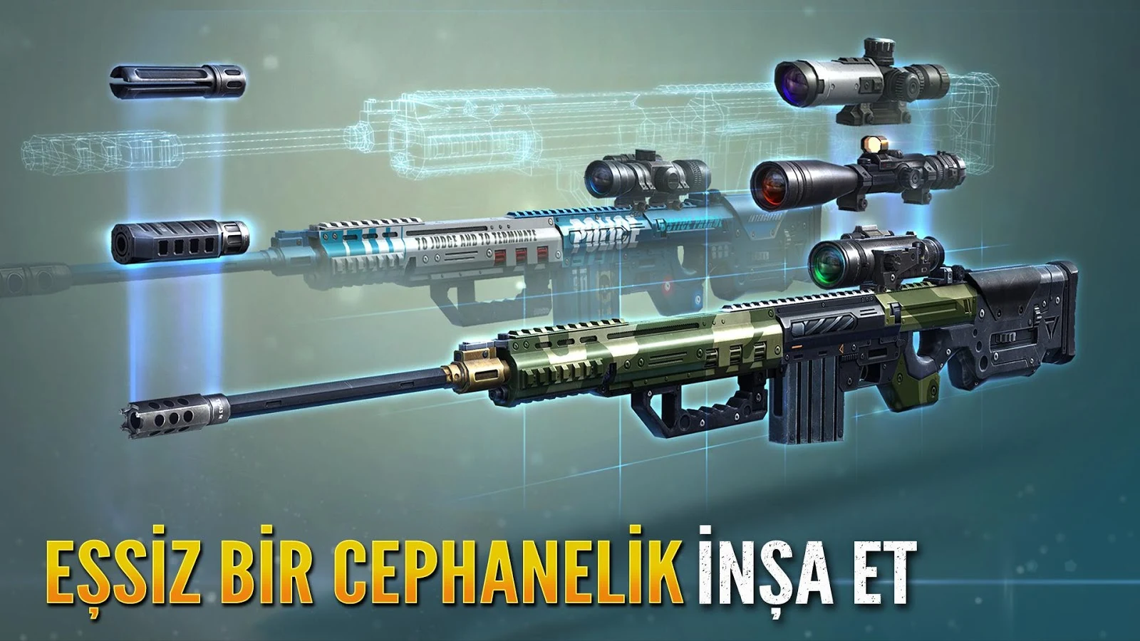 Sniper Fury Android Sınırsız Mermi Cephane Hileli MOD APK İndir - androidliyim