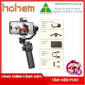 Hohem Isteady M6/M6 Kit - Gimbal Tay Cầm Chống Rung Cho Smartphone, Tích Hợp Cảm Biến Ai Xoay 360 Độ Kèm Đèn Led Chiếu Sáng - Hàng Chính Hãng - Bảo Hành 12 Tháng