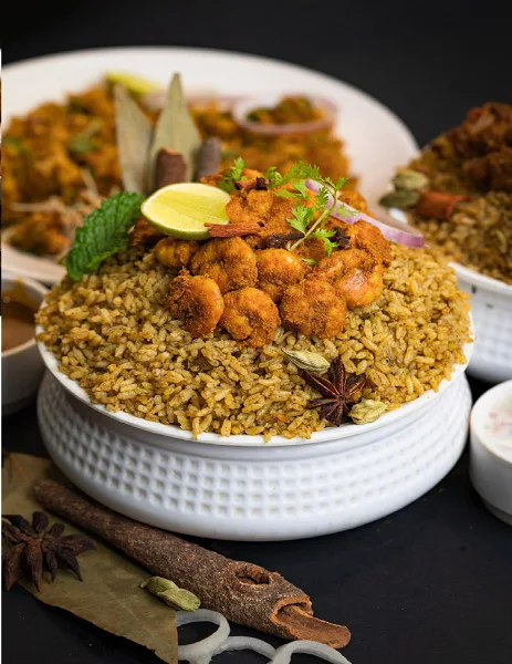 Ambur Prawn Biryani