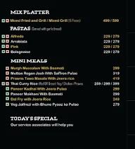 Lollapalooza menu 1