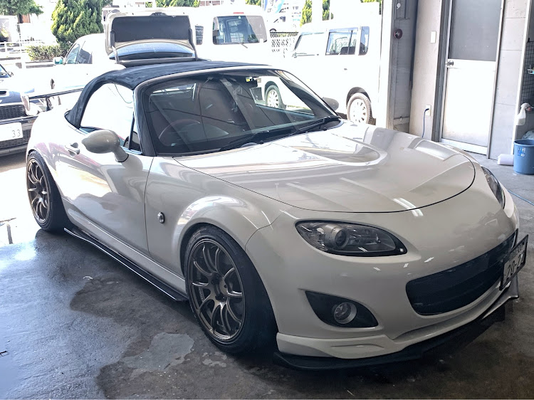 ロードスターのヘッドライトコーティングに関するカスタム事例の投稿画像1枚目