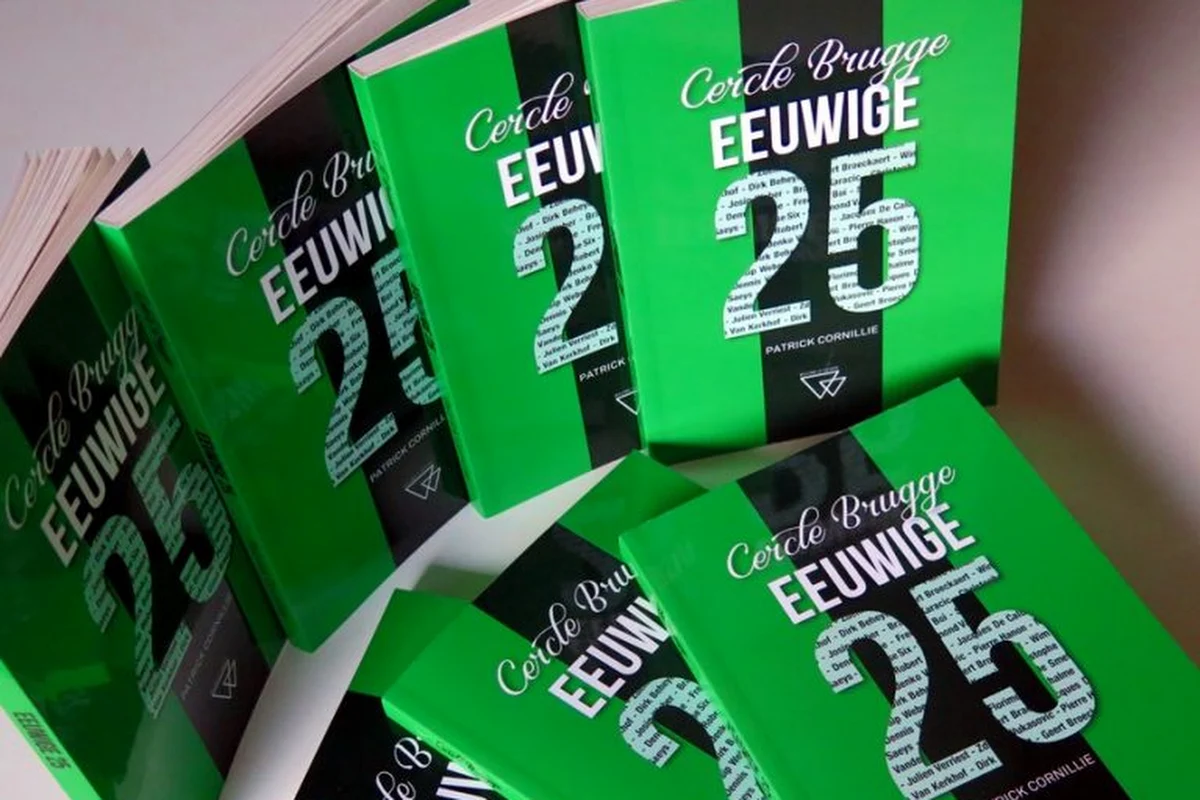 WEDSTRIJD: 'De Eeuwige 25 van Cercle Brugge' van auteur Patrick Cornillie