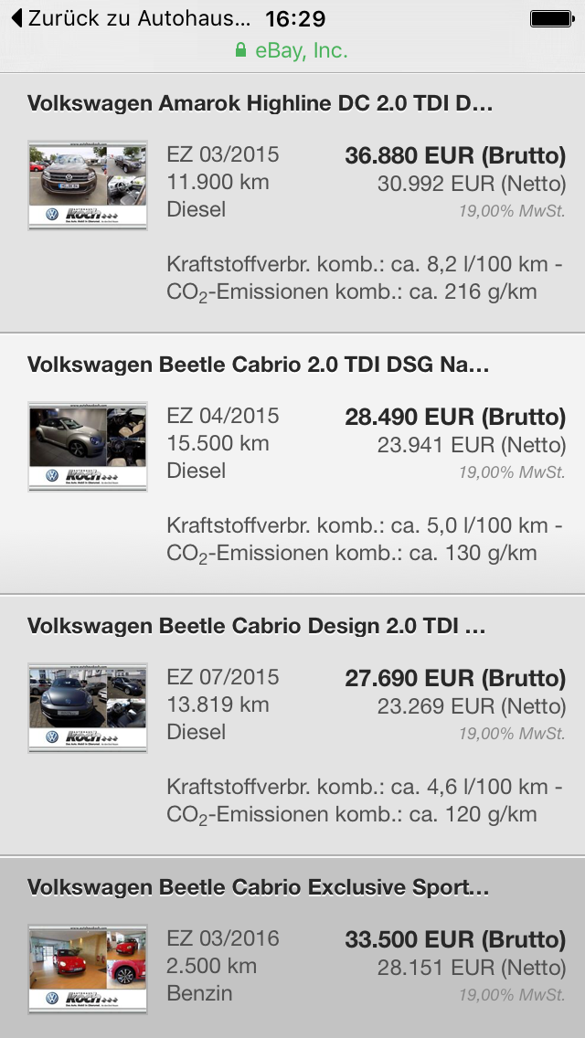 Mein Autohaus Koch Screen 3