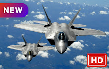 F-22 fighter New Tab, Wallpapers HD small promo image