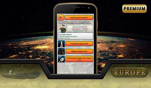 Global War Simulation - Europe PREMIUM