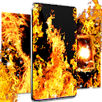 Cover Image of Tải xuống Ngọn lửa ngọn lửa hình nền sống 13.3 APK