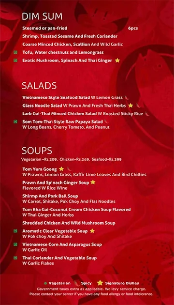 Republic Of Noodles - Lemon Tree Premier menu 