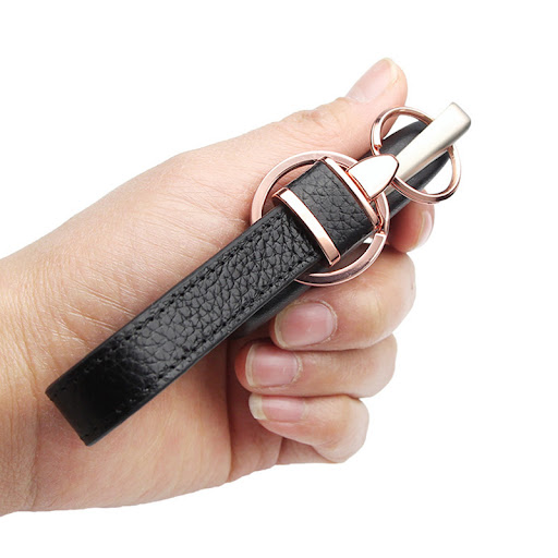 Title 8, Anti-lost double buckle metal handmade creative...