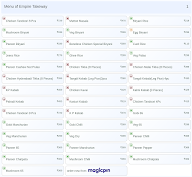 Empire Takeway menu 1