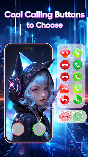 Screenshot Color Phone Theme: Call Screen