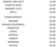 Shakthi Sri Annapoorani menu 1